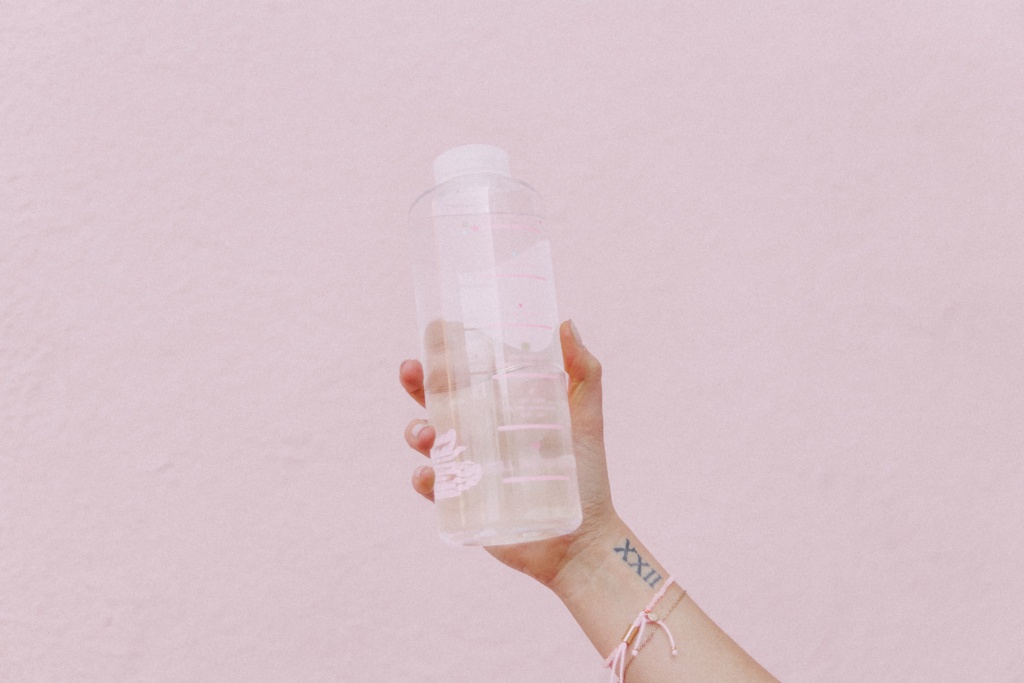 love sweat fitness water bottle