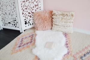 faux fur ikea rug