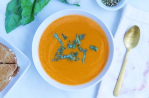 vegan tomato basil soup