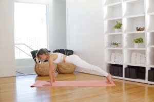 plank pose