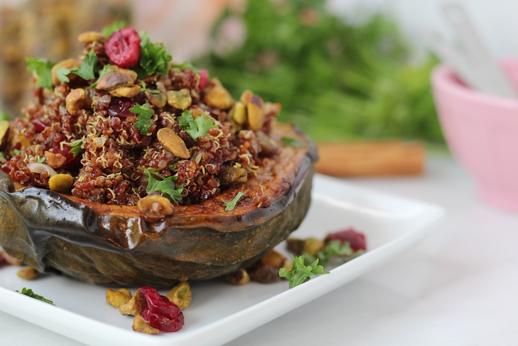 stuffed acorn squash