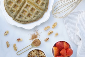 vegan waffle recipe