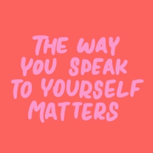 speak to yourself quote