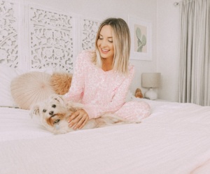 pink pajamas