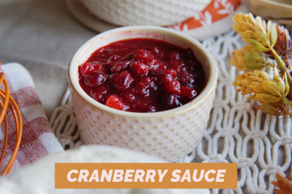 vegan cranberry sauce recipe