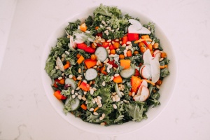 kale detox salad