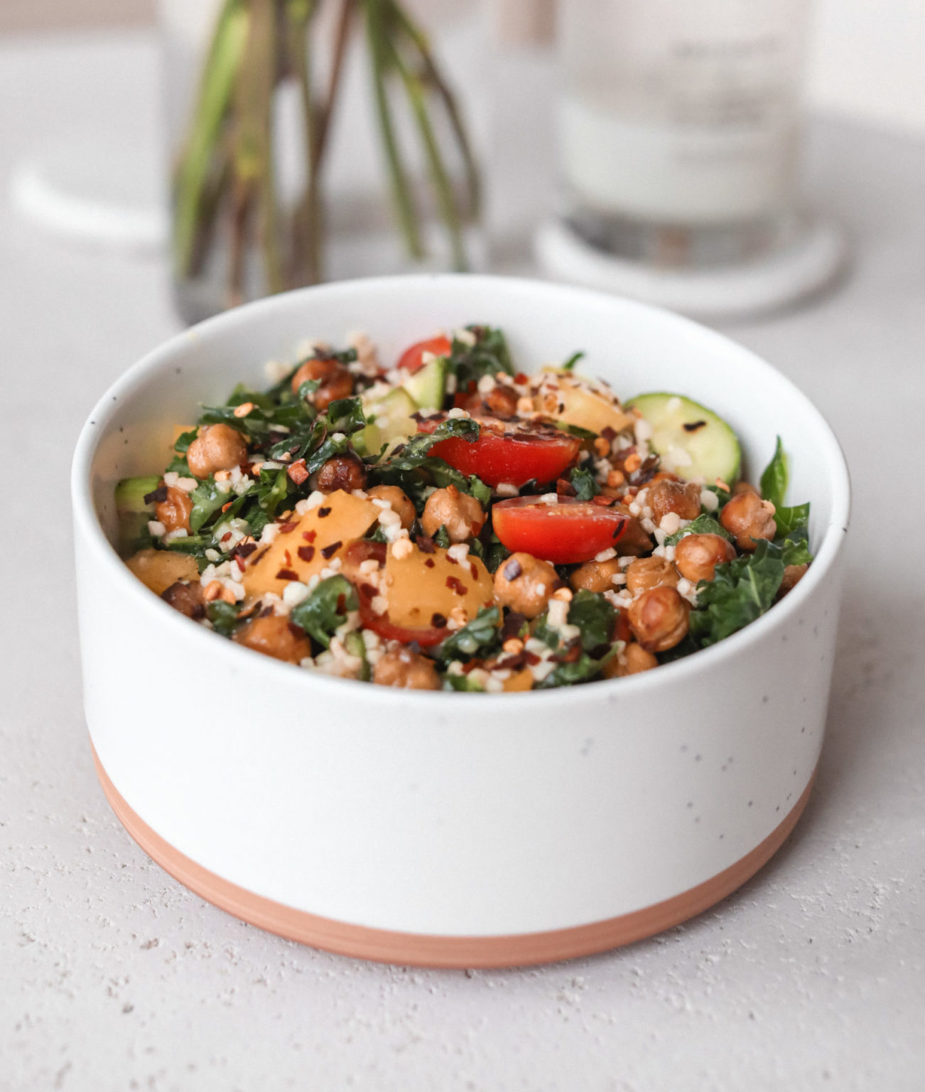 KALE DETOX SALAD vegan food NAMASTSHAY