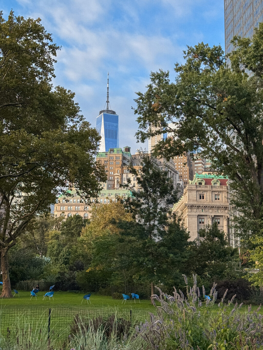 gorgeous view from battery park