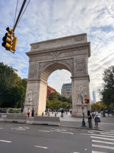 Washington square park arch